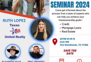 6/8: FREE Homebuyer Seminar (The Woodlands)